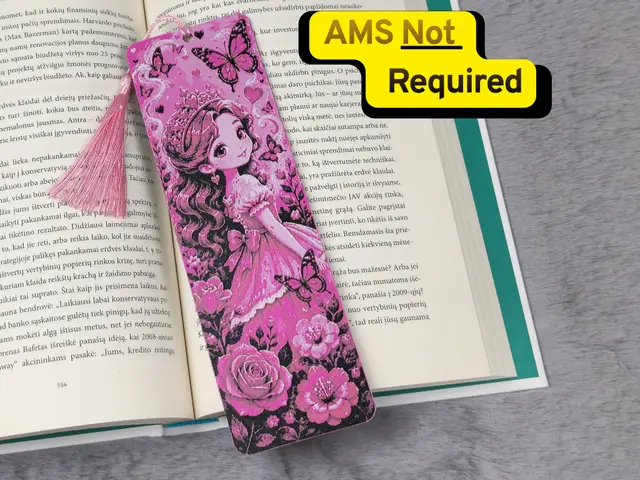 HueForge model: Pink Princess Butterfly HueForge Bookmark by 2D Wall Art