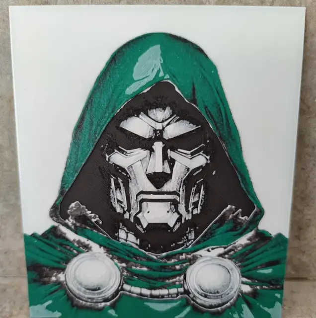 HueForge model: Hueforge Doctor Doom by Litolunar