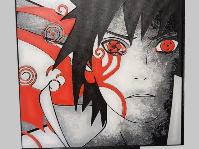 HueForge model: Sasuke Hueforge by 3DNesy