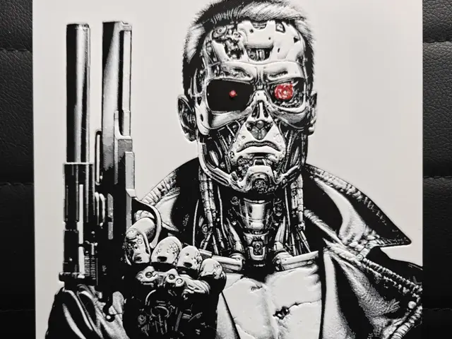 HueForge model: Terminator by TheHueforgeLady