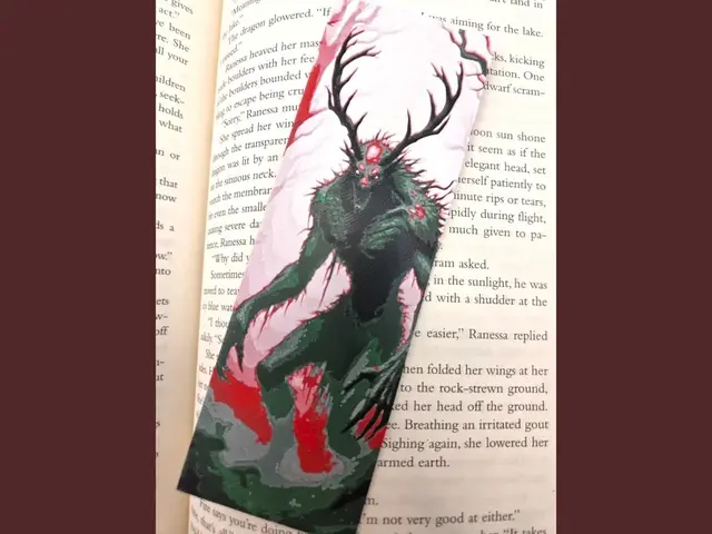 Wendigo Cryptid 50x150mm bookmark
