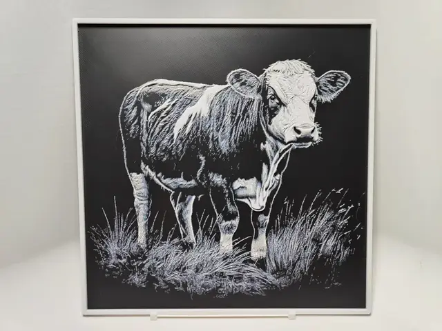 HueForge model: Cow - Hueforge by BeaN