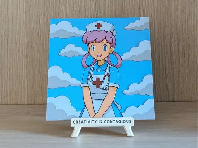 HueForge model: Nurse Joy Hueforge by Nextopia