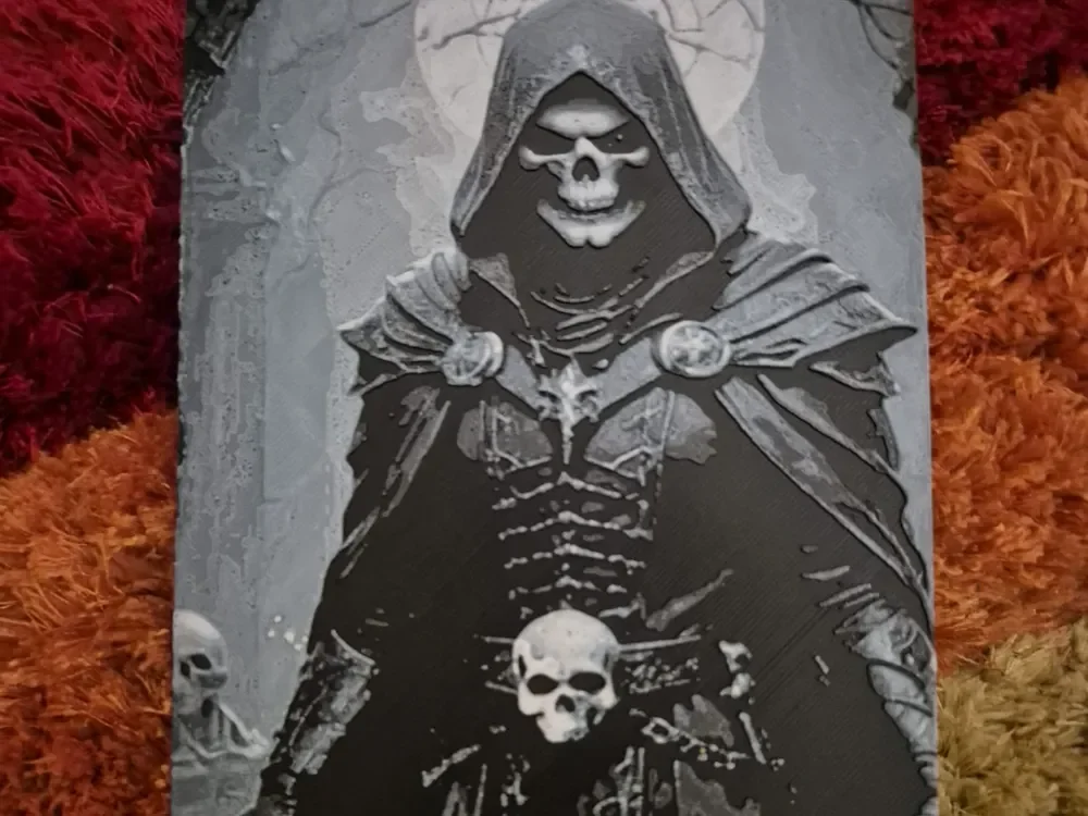 reaper pose hueforge by Buntsta HueForge model: reaper pose hueforge by Buntsta