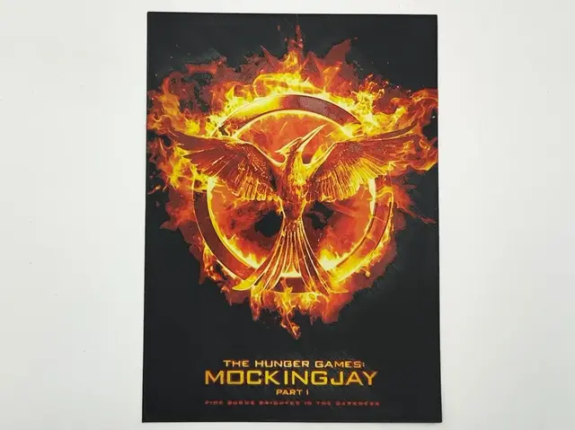 HueForge model: The hunger games the mockingjay 1 - hueforge by Altf4-Formation