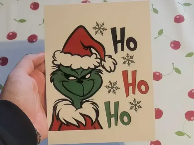 HueForge model: Grinch by Poly3D