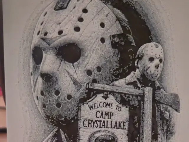 HueForge model: Jason Crystal Lake by Buntsta