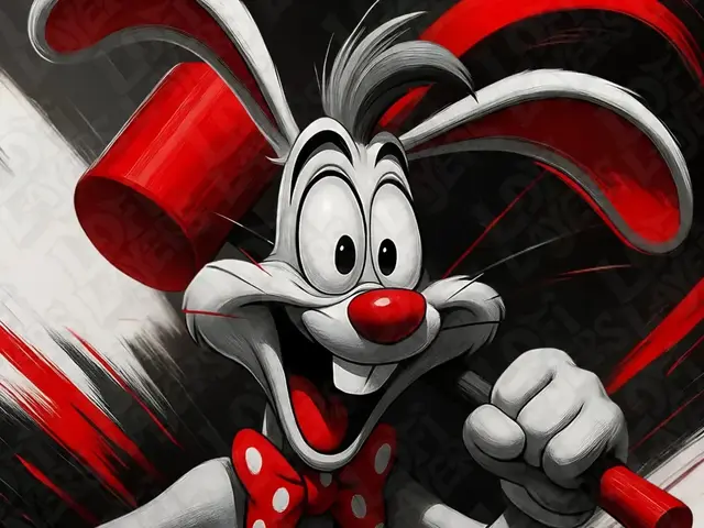 HueForge model: Roger Rabbit Hueforge by LoFi Layers