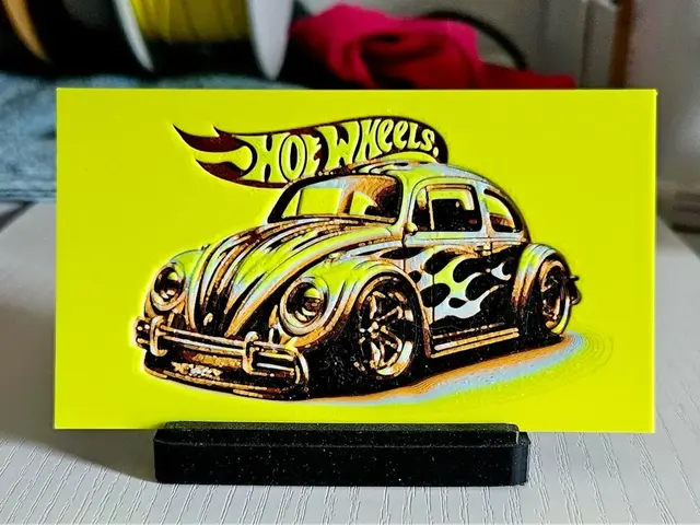 HueForge model: Hotwheels Beetle POP by Mano's 3d_Art