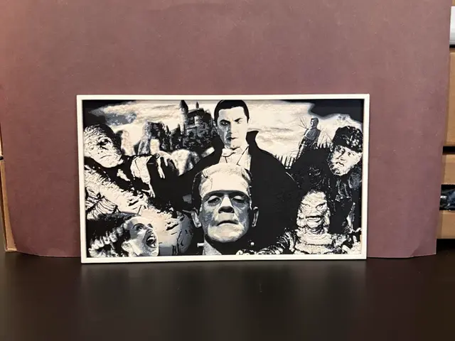 HueForge model: Universal Monsters Hueforge by Estiv