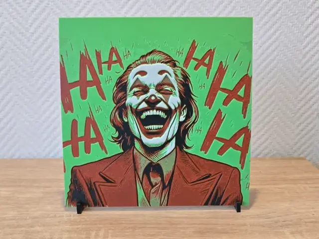 HueForge model: The Joker Hueforge by Kactus Fpv