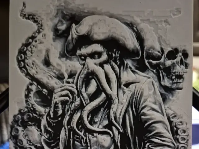 HueForge model: Octopus Man Hueforge by Buntsta