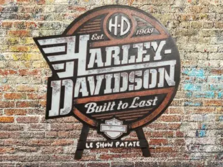 HueForge model: Plaque Harley Davidson Hueforge by leshowpatate