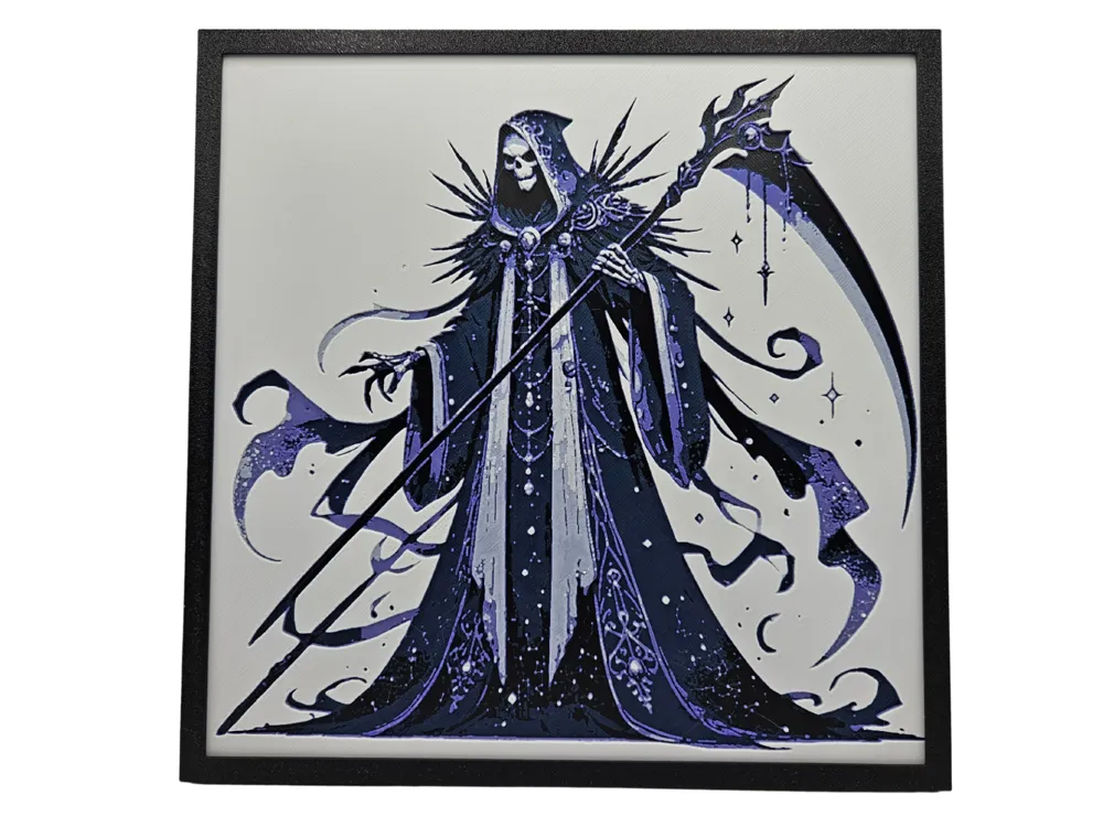Jeweled Reaper by BusyKikiBee HueForge model: Jeweled Reaper by BusyKikiBee