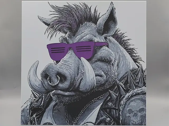 HueForge model: Bebop - TMNT - Hueforge by Sarge