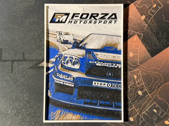 HueForge model: Forza Motorsport - HueForge Game by ZorPrime7