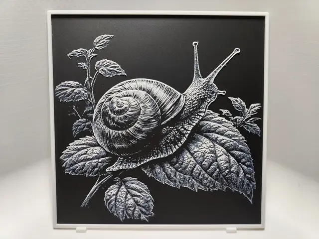 HueForge model: Snail - Hueforge by BeaN