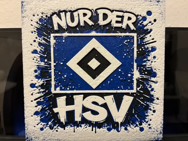 HueForge model: Hamburger SV - HSV - Graffiti Hueforge by Reeftank&more