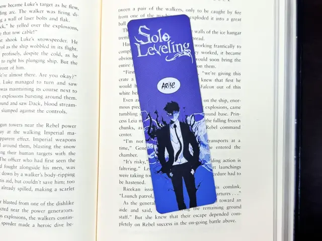 HueForge model: Solo Leveling Arise Bookmark by Artful Creator
