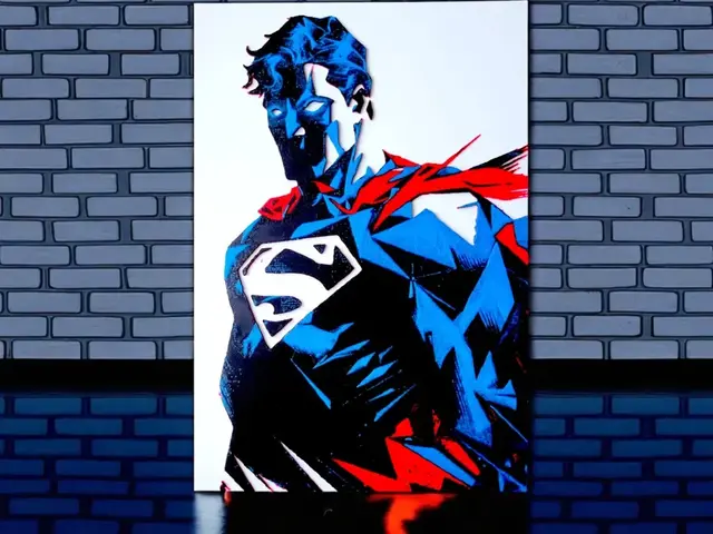 HueForge model: Hueforge Superman by Luckyfer