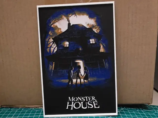 Monster House Movie Poster - Hueforge Art