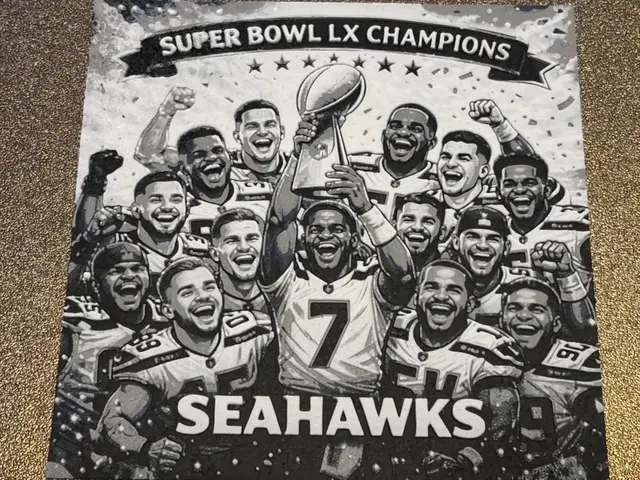 HueForge model: Seattle Seahawks Super Bowl LX Champions Hueforge by Reeftank&more