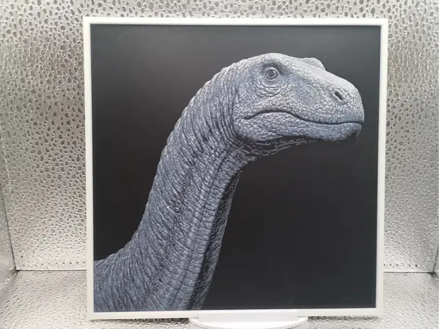 HueForge model: Diplodocus hueforge by Borishotch Industries