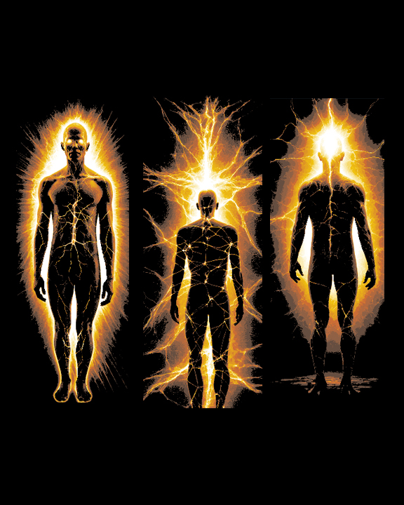 Cosmic energy that courses through the human body giving Power - Set of 3 Bookmarks by BooneCo3d HueForge model: Cosmic energy that courses through the human body giving Power - Set of 3 Bookmarks by BooneCo3d