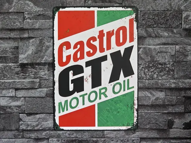 HueForge model: Hueforge VIntage CASTROL 4 colors by StefBull85