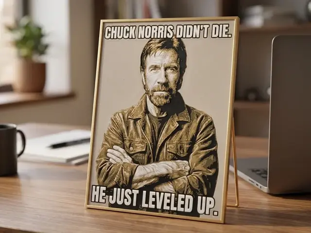 HueForge model: Chuck Norris - HueForge by keko