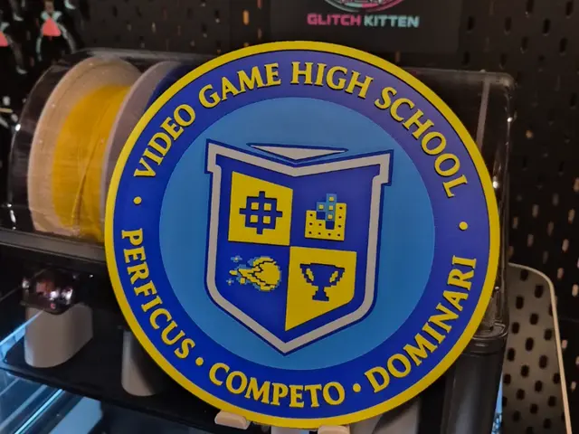 HueForge model: Video Game High School - VGHS Hueforge by Glitch Kitten