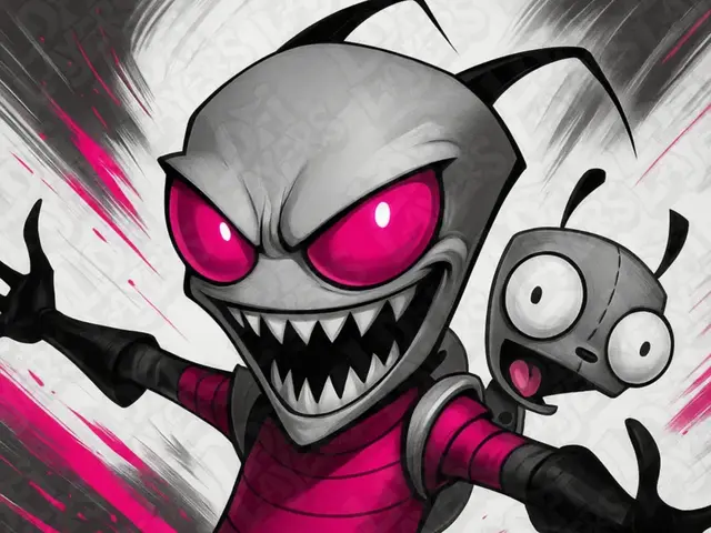 HueForge model: Invader Zim Hueforge by LoFi Layers