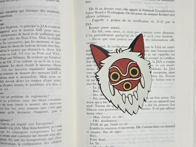 HueForge model: Princess Mononoke Bookmark by Kactus Fpv