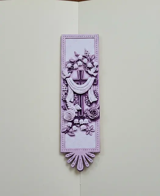 HueForge model: Easter Bookmark 2 - Hueforge - 4 colors by doodleddigital