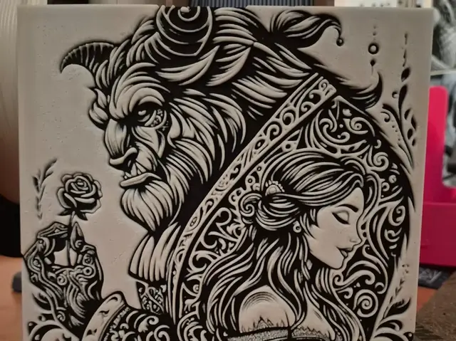 Beauty and the Beast hueforge