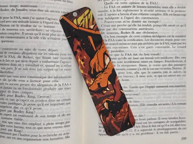 HueForge model: Bookmark Dracaufeu by Kactus Fpv