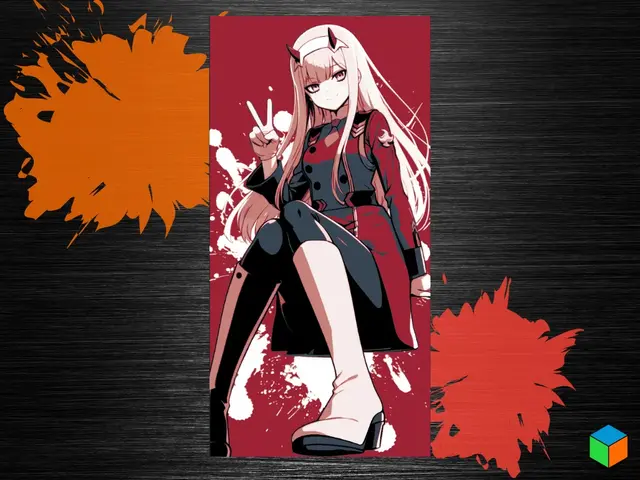 HueForge model: Zero Two by 3D Prints By Vic