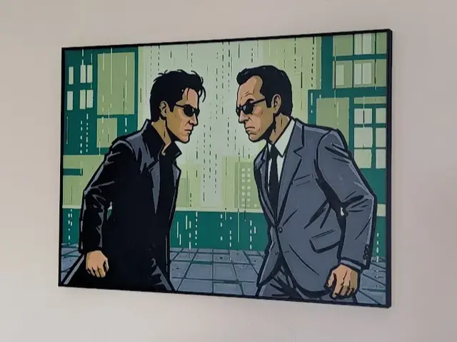 Matrix Hueforge & Frame