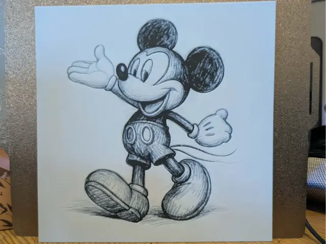 HueForge model: Hey mickey - hueforge by 3dGlow