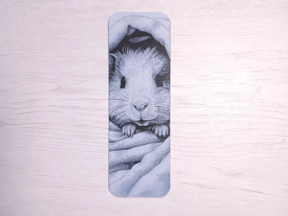 Hammster Bookmark by Atrus Design HueForge model: Hammster Bookmark by Atrus Design
