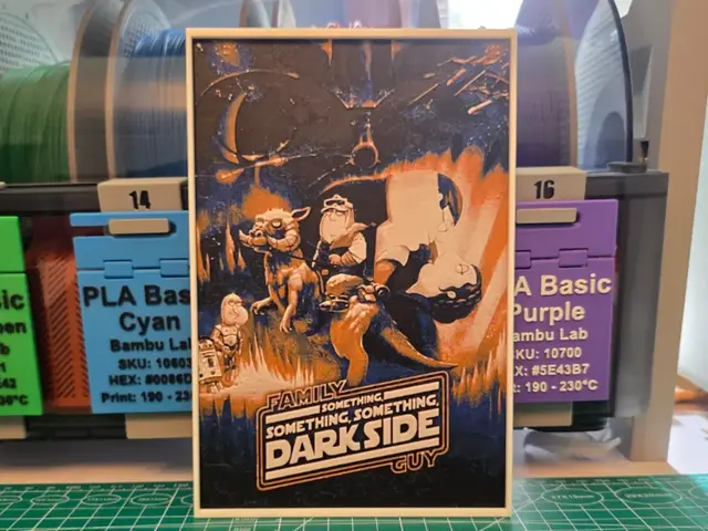 Family Guy Presents: Something... Dark Side - Art
