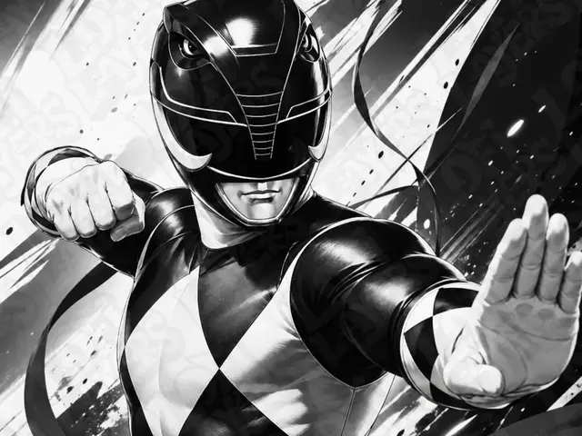 HueForge model: Black Ranger Hueforge by LoFi Layers