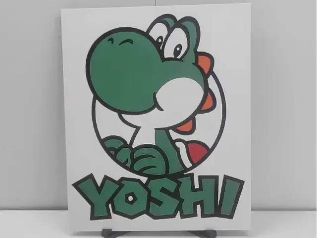 HueForge model: Yoshi Mario by Poly3D