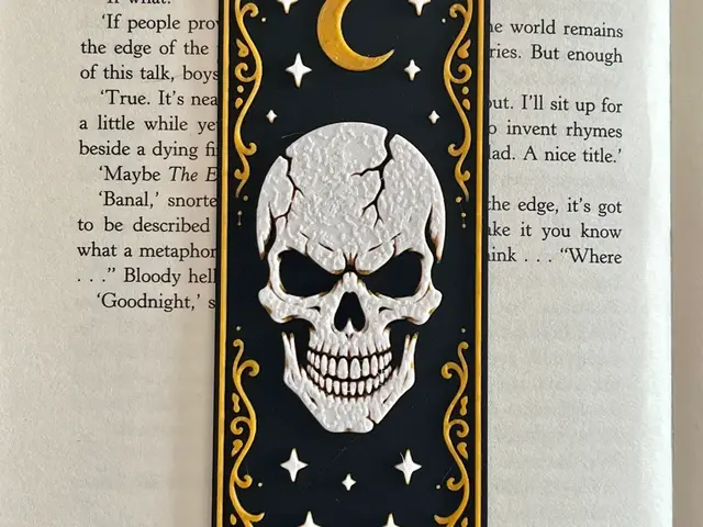 HueForge model: Skull Bookmark by HexarHaus