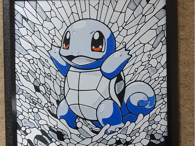 HueForge model: Squirtle Hueforge by Chris B