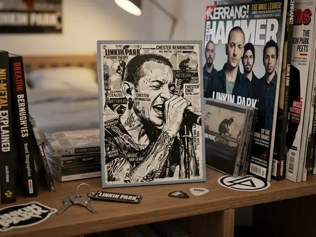 HueForge model: Chester Bennington newspaper style - HueForge by keko