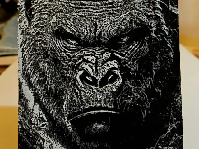 HueForge model: Gorilla by Mano's 3d_Art