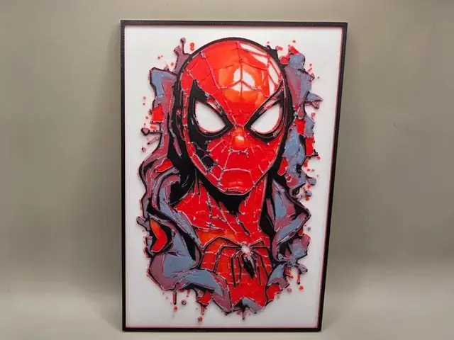 HueForge model: SpiderMan - HueForge by keko