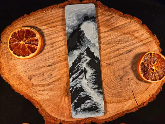 HueForge model: The Silent Path bookmark by EternalDesigns3D