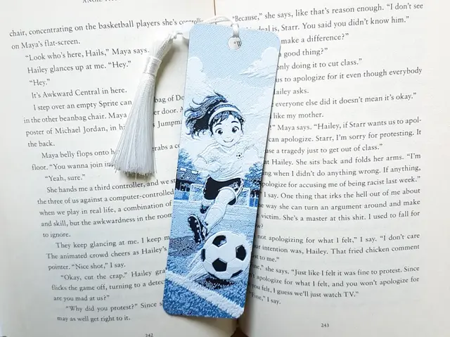 Bookmark, Girl Soccer Player